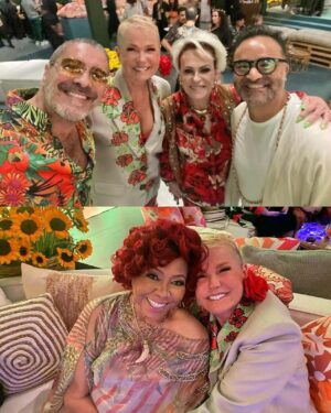 Xuxa Instagram - Vcs sabem como eu sou difícil de ir em festas né?
Sou bicho do mato 100% e Ju @junnoandrade tb é!
Mas… 50 anos é muito especial, ainda mais pra ela que eu adoro num grau absurdo…
Migliz e Lu: vcs são incríveis! 
Parabéns por tudo.
E te adoro Angel! ❤️💋❌ @angelicaksy @lucianohuck