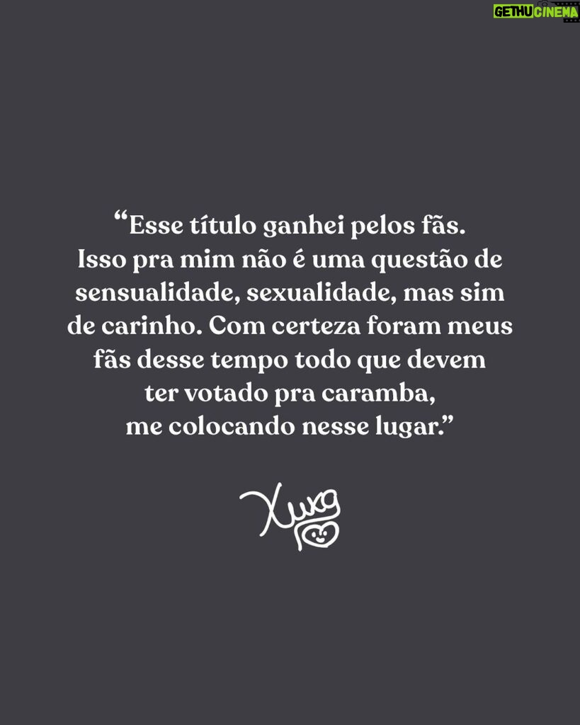 Xuxa Instagram - Acesse o link na BIO e leia a entrevista completa da loira para a @heloisatolipan ✨❤ 📸 @bladmeneghel Equipe x