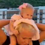 Xuxa Instagram - Maya, meu anjo… Queria muito de encher de beijos, dinda te ama! ❤️❌💋 @mayarosinha