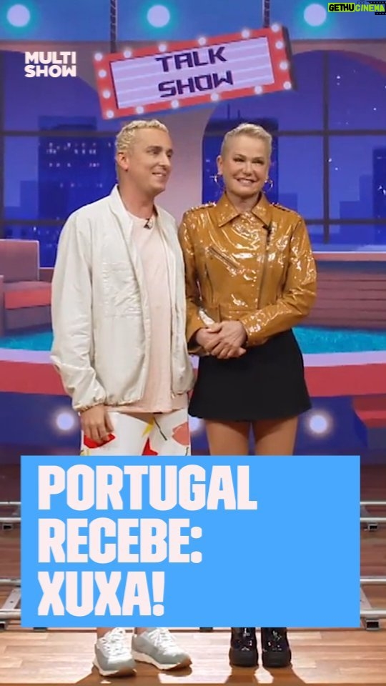Xuxa Instagram - O #PortugalShow vai estrear com chave de ouro: simplesmente @xuxameneghel entrevistada pelo @rafaelportugal 🗣️ Liga no meu canal às 22h15 ou no @globoplay! ✨