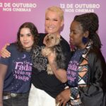 Xuxa Instagram - Um pouquinho do que rolou hj na coletiva de @umafadaveiomevisitar ✨🧚‍♀️ Dia 12 nos cinemas 🎬❌💋 Fotos @bladmeneghel Equipe X
