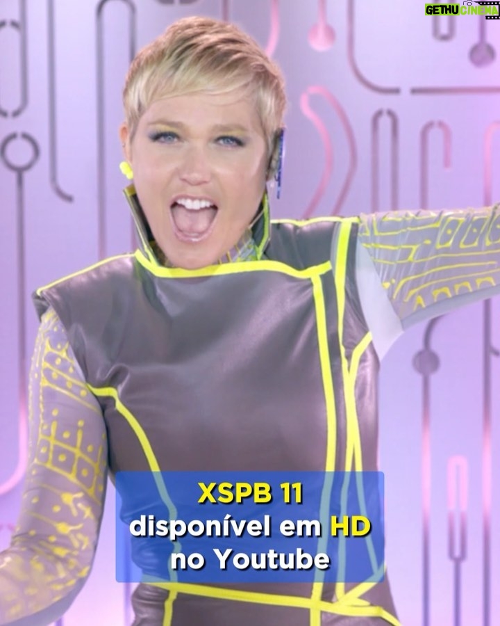 Xuxa Instagram - XSPB em alta definição! As edições 9, 10 e 11 já tão disponíveis no canal oficial do YouTube 🎉 O link tá na BIO ❌❤ Equipe X