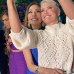 Xuxa Instagram - A manhã de sábado vai ser com ela 😍 Muita conversa, nostalgia e comida vegana com nossa loira no #ÉDeCasa, a partir das 6:50 na @tvglobo 📺🌱 #EquipeX @beltraomaria @thioliveiras @talithamorete @ritabatista @junnoandrade