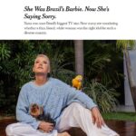 Xuxa Instagram - Nossa loira é destaque no @nytimes de hoje. Acesse o link na BIO pra conferir a tradução da matéria ❤️ Equipe X