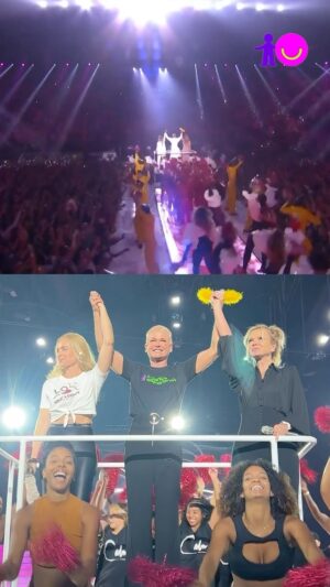 Xuxa Instagram - #CRIANÇAESPERANÇA 🫶 Já dava pra ver no ensaio que esse encontro ia ser histórico, né? @xuxameneghel, @eliana e @angelicaksy, vocês são tudo 🩷