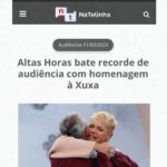 Xuxa Instagram - Nossa gente, tô tão feliz com o resultado de tudo que tá acontecendo comigo... SEMPRE disse que sou uma privilegiada, amada por Deus. Obrigada por tudo, esse post é GRATIDÃO! Que Deus devolva em dobro tudo que tô recebendo (isso serve pros haters tb hehehe) 💋