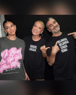 Xuxa Instagram - Foi lindo demais… Bgda pela energia e o carinho de todos vcs!!! 🤟💋❌ @spantanenem 
📸 @bladmeneghel