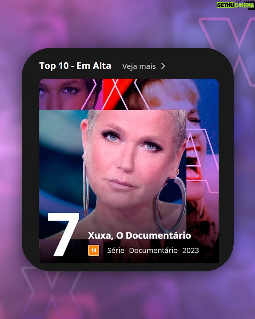 Xuxa Instagram - Esse carinho não tem preço... Bgda 💋❌❤ #DocXuxa @tvglobo @globoplay