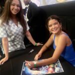 YaYa Gosselin Instagram - since I first started to write, my grandpa would practice my autograph with me at restaurants. We were both lefties. He knew I was going to be an actor before I did. One of his favorites was macaroni grill cause the tables were covered in paper and they brought crayons to every table. He also loved the bread. I started practicing my autograph as young as 3/4 years old with him. I believed every word he ever told me. A few weeks ago I got to do my first signing and it was very emotional for me. I always wish he could see me now. I know he is with me still 🖤 #abm #leftiesrule