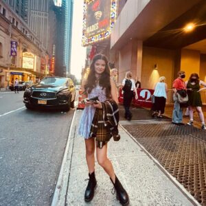 YaYa Gosselin Instagram - My first Broadway show 🌹 I am literally the happiest girl in the world tonight. I LOVE this soundtrack and can’t believe I am going to see it tonight from@these incredible seats. Thank you so much Mama. #broadway #waitforme #hadestown