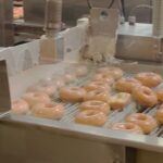 YaYa Gosselin Instagram – Who’s having donuts this morning? 🍩 This is our tradition… @andywalken Krispy Kreme Doughnuts