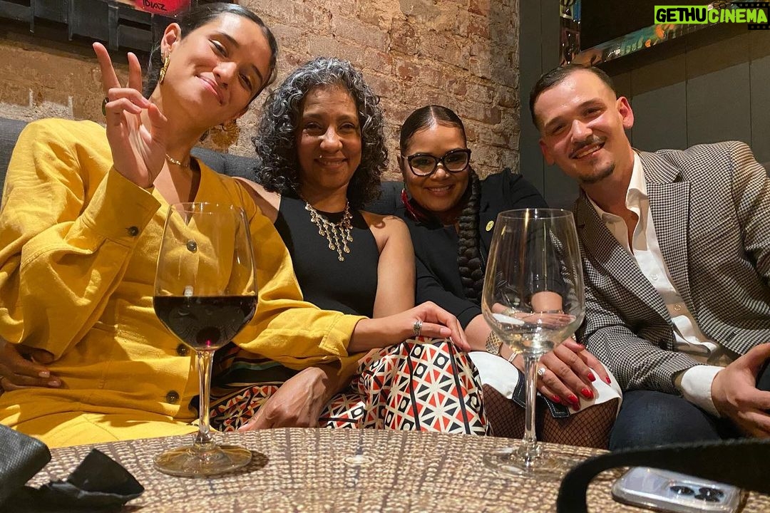 Yadira Guevara-Prip Instagram - So proud of my mama π These women are everything to me π Swipe to see the incredible cast + crew that made SANCOCHO happen. @lady_cato87 wrote a beautiful piece and it gets better everyday it marinates on the stage with my mama @zuguspetals and the incredible @shirleyrumierk Go see it @wptheater get your tix!! Manhattan, New York