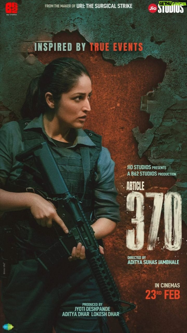 Yami Gautam Instagram - Desh, ekta aur samvidhaan ke liye uthega har haath! #Article370Teaser out now. (Link in bio) Releasing in cinemas on 23rd Feb. @pillumani @vaibhav.tatwawaadi @siyaramkijai #KiranKarmarkar @rajarjunofficial @skand_thakur @ashwinikoul93 @irawatimayadev @divyasethshah @sumitkaul10 @chakramaditya #JyotiDeshpande @adityadharfilms @dhar_lokesh @officialjiostudios @b62studios @saregama_official @the_willing_fundamentalist @arj.writer @aarshvora @puneetwaddan @shashwatology @shivkumarpanicker @sidvasanity @mukeshchhabracc @yantrapd @veerakapuree