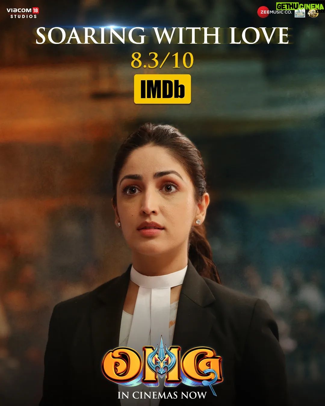 Yami Gautam Instagram - Thank you for all the love 🙏 Book tickets now! #OMG2 #OMG2InCinemasNow @akshaykumar @pankajtripathi @raiamitbabulal #JyotiDeshpande @ajit_andhare @vipuldshahofficial @ashwinvarde @bahlrajesh #DrChandraprakashDwivedi @vbfilmwala @hemal_a_thakkar @rawalswaroop #CapeOfGoodFilms @viacom18studios @wakaoofilms @zeemusiccompany