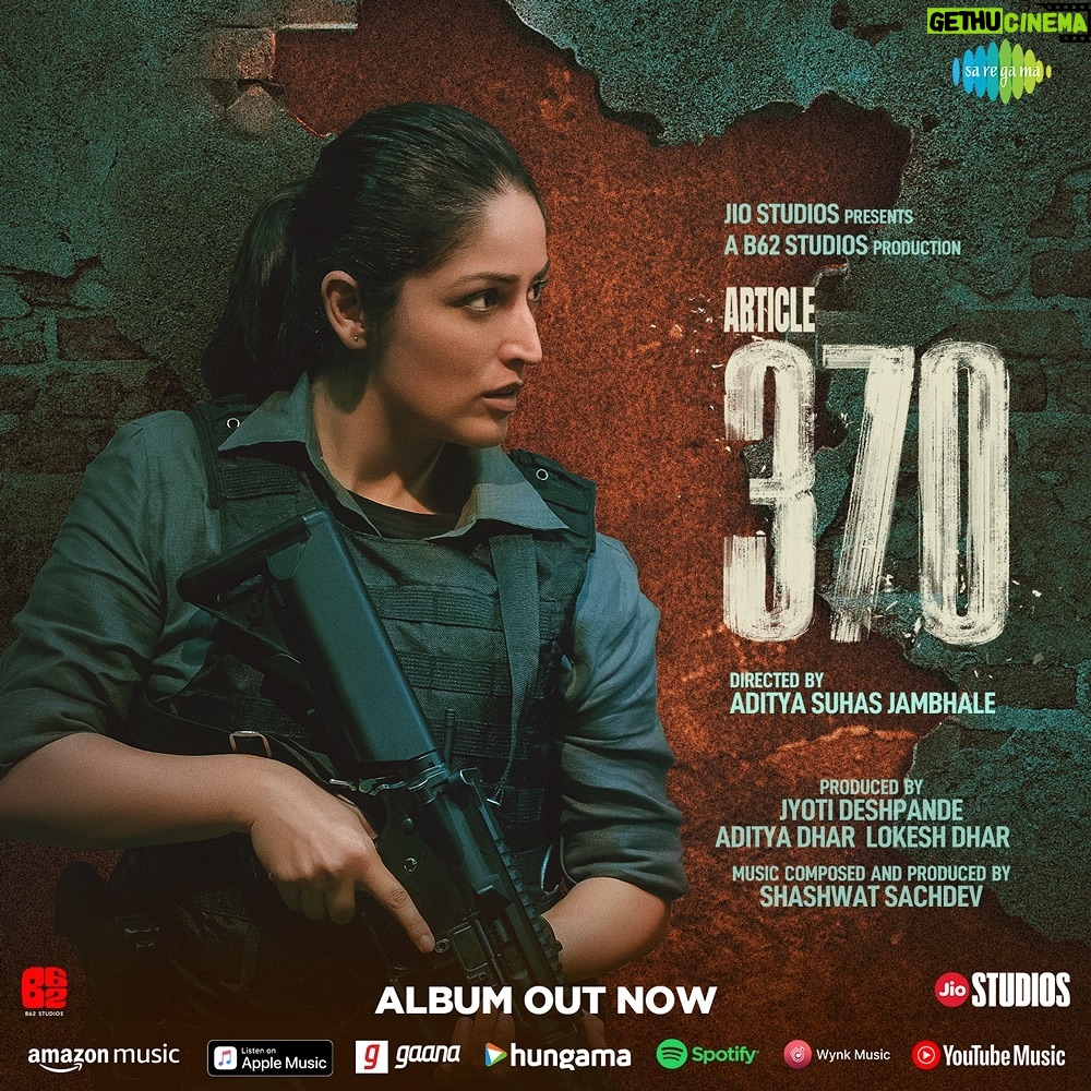 Yami Gautam Instagram - GOOSEBUMPS! If we had to describe the album in one word - this would be it! π€π» Stream the music album of #Article370 now out on Saregama Music YouTube Channel and all other major music streaming platforms @yamigautam @pillumani @shashwatology @vaibhav.tatwawaadi @siyaramkijai #KiranKarmarkar @rajarjunofficial @skand_thakur @ashwinikoul93 @irawatimayadev @ashwani.1204 @divyasethshah @sumitkaul10 @adityasuhasjambhale #JyotiDeshpande @adityadharfilms @dhar_lokesh @officialjiostudios @b62studios @saregama_official @the_willing_fundamentalist @arj.writer @aarshvora @puneetwaddan @shivkumarpanicker @sidvasanity @mukeshchhabracc @yantrapd @veerakapuree @jubin_nautiyal @priyanshi.who @kumaarofficial @sanjithhegde @iamsuds @oshojain_ @sarafvibh @asivamanidrums_official @clintoncerejo @music_shahzadali #Saregama #SaregamaMusic #Dua #MainHoon #IshqIshqTera #MainTujhePhirMiloongi #aandhi