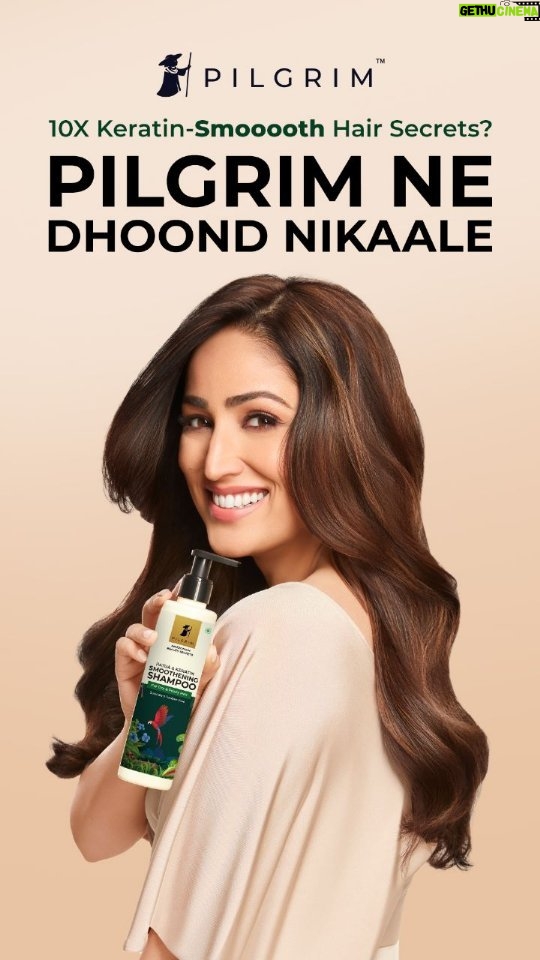 Yami Gautam Instagram - Pilgrim ne phirse Dhoond Nikaale. Iss baar 10X Keratin-Smoooth Hair ke Secrets 😎 Introducing Patua and Keratin Smoothening Shampoo made with Patua from Amazon Rainforest and Keratin💚 After revealing my Korean hair growth secrets, I'm so excited to share this Amazon Rainforest secret for Silky, Smooth hair with you 🥰 #PilgrimNeDhoondNikaale Get my fav shampoo at www.discoverpilgrim.com and thank me later for your good hair days!💁🏼 #Shampoo #Pilgrim #PilgrimTribe #Keratin #haircare #hair #smoothhair #silkyhair #KeratinTreatment