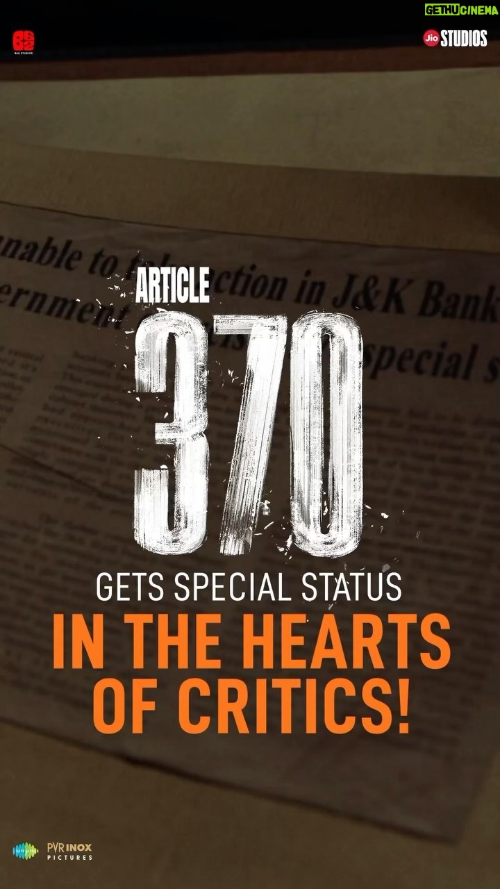 Yami Gautam Instagram - Har baar, har baar, har baar, we are receiving your love & we can’t thank you enough! #Article370 Now In Cinemas! Book your tickets now! (Link in bio) #YamiGautam #PriyaMani @vaibhav.tatwawaadi @siyaramkijai #KiranKarmarkar @rajarjunofficial @skand_thakur @ashwinikoul93 @irawatimayadev @ashwani.1204 @divyasethshah @sumitkaul10 @adityasuhasjambhale #JyotiDeshpande @adityadharfilms @dhar_lokesh #JioStudios #B62studios #Saregama #PvrPictures @the_willing_fundamentalist @arj.writer @aarshvora @puneetwaddan @shashwatology @shivkumarpanicker @sidvasanity @mukeshchhabracc @yantrapd @veerakapuree