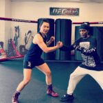 Yan Xiaonan Instagram - GRRRL Power! lets go! UFC GYM