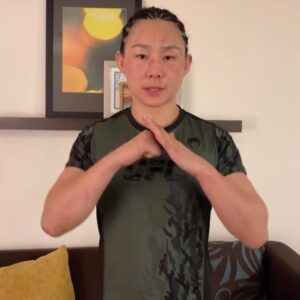 Yan Xiaonan Instagram - I’m grateful to all supports from my lovely fans! Unfortunately didn’t get the W. Just rewind the fight, clearly I won 1 & 2 round. I will keep working hard.
Much Appreciation to your endless support.