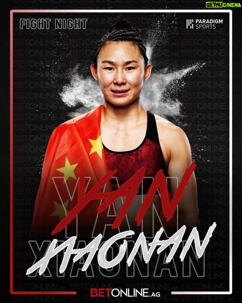 Yan Xiaonan Instagram - Almost Fight Night 💪🏼 go to @betonline_ag to place your bets! #ad Las Vegas, Nevada