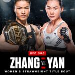 Yan Xiaonan Instagram - Zhang Weili will defend her strawweight title against Yan Xiaonan at UFC 300, Dana White announced.