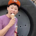 Yan Xiaonan Instagram - Occasional indulgence🍦😆 Happy Labor Day! 💪#weekend #laborday