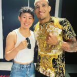 Yan Xiaonan Instagram - An very informative day @ufcpi , and met many friends here! 🙌 Let’s enjoy the international fight week! 😊 #ufc #ufc290 #fightweek UFC Performance Institute