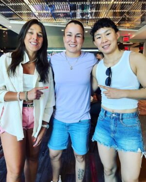 Yan Xiaonan Instagram - An very informative day @ufcpi , and met many friends here! 🙌

Let’s enjoy the international fight week! 😊

#ufc #ufc290 #fightweek