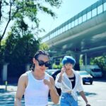 Yan Xiaonan Instagram - I like this weather, I am in Shanghai!🌞