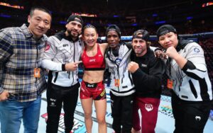 Yan Xiaonan Instagram - We are not given what we want, we are given what we deserved. There is no short cut to the top. Only hard work can bring us there. 

There is no enough words to express how grateful to my team and everybody who is on the journey together with me. I feel blessed that I have such great people surround me. Let keep going forward.

And I want to let everybody know, I AM HERE TO BE THE CHAMPION! 

#UFC288 #borntofight