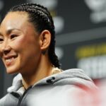 Yan Xiaonan Instagram – UFC288 press conference. The energy is amazing. I like New Jersey! 🫶

Can’t wait this Saturday night! @ufc 👊

#UFC288 #newjersey #newark #borntofight Prudential Center