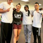 Yan Xiaonan Instagram - Speed, power, precision🥊 Appreciate my team help me being excellent every single day.💯 Let’s show some grrl power!👊@grrrl_clothing #borntofight #grrlpower #mma #boxing #training #hardworking