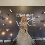 Yana Rudkovskaya Instagram – The Voice Awards – Show Producer of the Year✔️ 
Wearing my amazing look by @georgeshobeika couture 🖤🤍