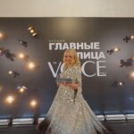 Yana Rudkovskaya Instagram - The Voice Awards - Show Producer of the Year✔️ Wearing my amazing look by @georgeshobeika couture 🖤🤍