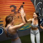 Yanet Garcia Instagram – Fall in love with your fitness journey ♥️
@fitplan_app  @jenselter @yanetgarciahealthcoach New York, New York