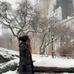 Yanet Garcia Instagram - “If you follow your heart just right, you’ll end up in New York.” ⛄️❄️ Central Park, New York
