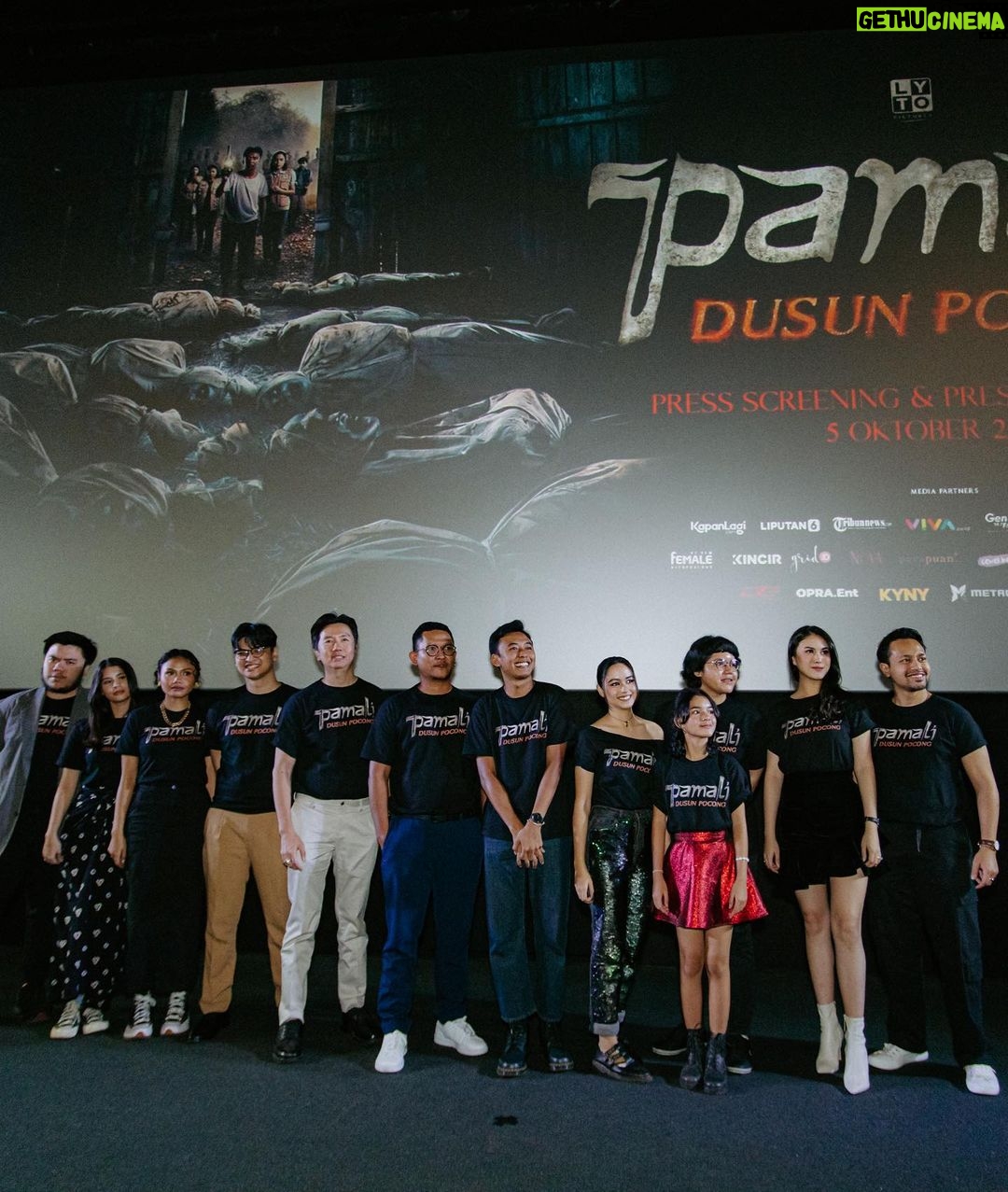 Yasamin Jasem Instagram - Press Conference Pamali Dusun Pocong π€ Terima kasih untuk Media,tamu undangan, serta teman-teman online atas antusias nya kepada #PamaliDusunPocong We are beyond grateful and happy! brushed by @nadhirart π hair do by @ciska.maryono πΈ : Slide 1-8 by @paman_tito slide 9-10 by @snap.nuel