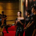 Yasamin Jasem Instagram - Press Conference Pamali Dusun Pocong 🖤 Terima kasih untuk Media,tamu undangan, serta teman-teman online atas antusias nya kepada #PamaliDusunPocong We are beyond grateful and happy! brushed by @nadhirart 🌟 hair do by @ciska.maryono 📸 : Slide 1-8 by @paman_tito slide 9-10 by @snap.nuel