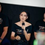 Yasamin Jasem Instagram - Press Conference Pamali Dusun Pocong 🖤 Terima kasih untuk Media,tamu undangan, serta teman-teman online atas antusias nya kepada #PamaliDusunPocong We are beyond grateful and happy! brushed by @nadhirart 🌟 hair do by @ciska.maryono 📸 : Slide 1-8 by @paman_tito slide 9-10 by @snap.nuel