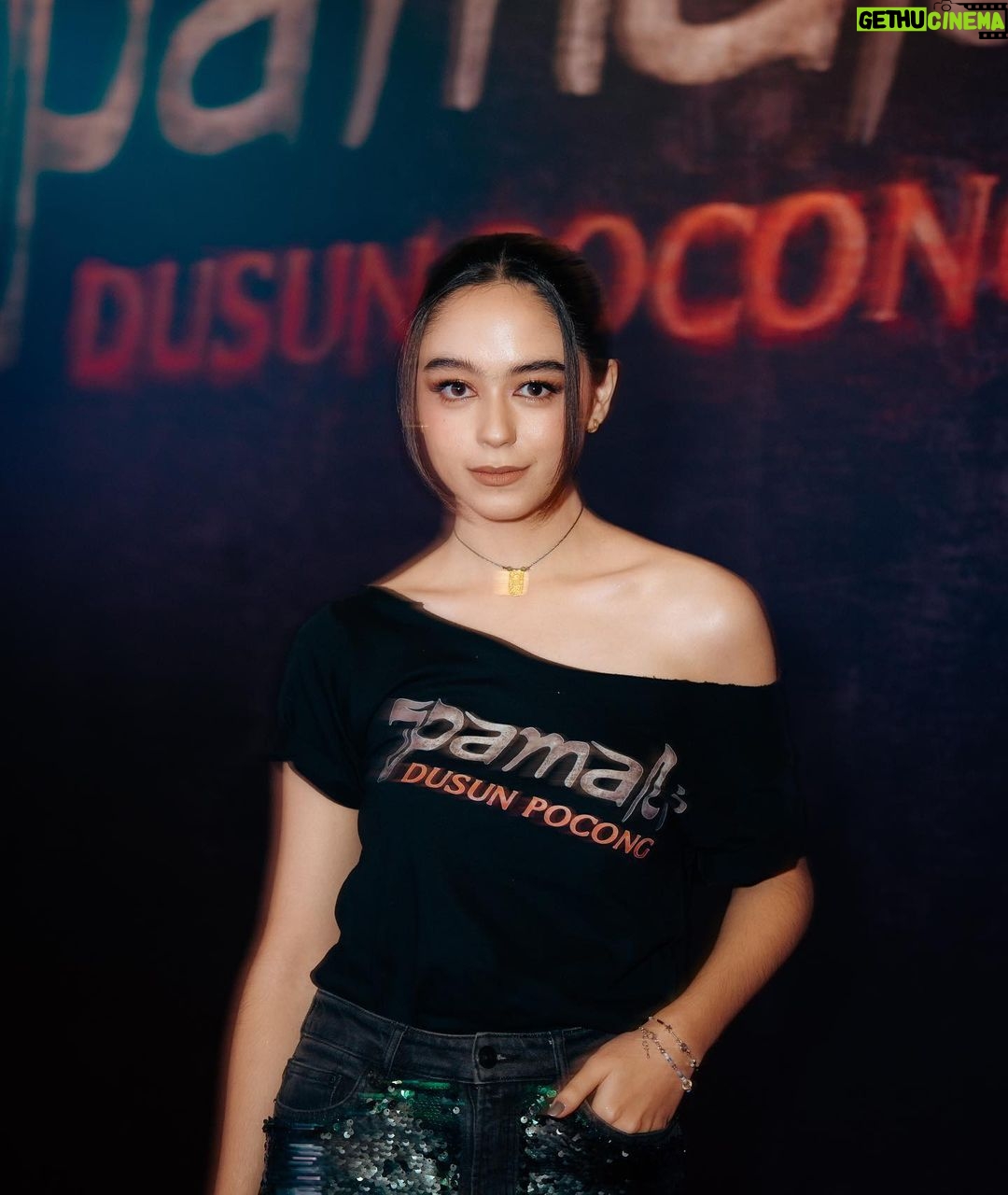 Yasamin Jasem Instagram - Press Conference Pamali Dusun Pocong π€ Terima kasih untuk Media,tamu undangan, serta teman-teman online atas antusias nya kepada #PamaliDusunPocong We are beyond grateful and happy! brushed by @nadhirart π hair do by @ciska.maryono πΈ : Slide 1-8 by @paman_tito slide 9-10 by @snap.nuel