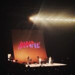 Yasamin Jasem Instagram - Been covering their songs for years but this is the first chance i’ve gotten to see them live in person. A magical performance to say the least! And to also have @bekaontoast come and sing with you was the cherry on top. Thank you for visiting 🇮🇩 so frequently and for all the beautiful music you’ve given us. Shout out to @yasaminjasem sudah mau nemenin ke BMan ku nonton @hellohonne 🧡 Beach City International Stadium