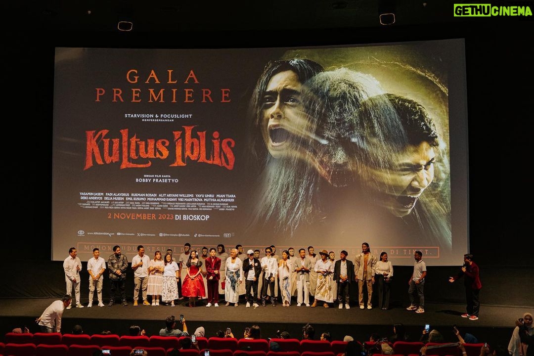 Yasamin Jasem Instagram - Keseruan Gala Premiere Kultus Iblis ✨ 4 hari lagi sudah bisa di saksikan di seluruh bioskop di Indonesia❤️ 📷: @paman_tito