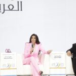 Yasmin Sabri Instagram - منتدي الإعلام العربي مستقبل الإعلام مع الذكاء الاصطناعي ____ Styled by @youmnamoustafa Hair @wassimsteve Dubai, United Arab Emirates