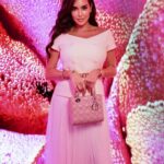 Yasmin Sabri Instagram - Thank you @dior ❤️ @diorbeauty #jadoredior —— Dressed from head to toe in @dior Styled by @youmnamoustafa Makeup @rolabaghdadi Hair @wassimsteve Dubai, United Arab Emirates