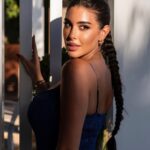 Yasmin Sabri Instagram – 💙 

Hair @ahmed__mounir 
📸 @yousseftayehphotography