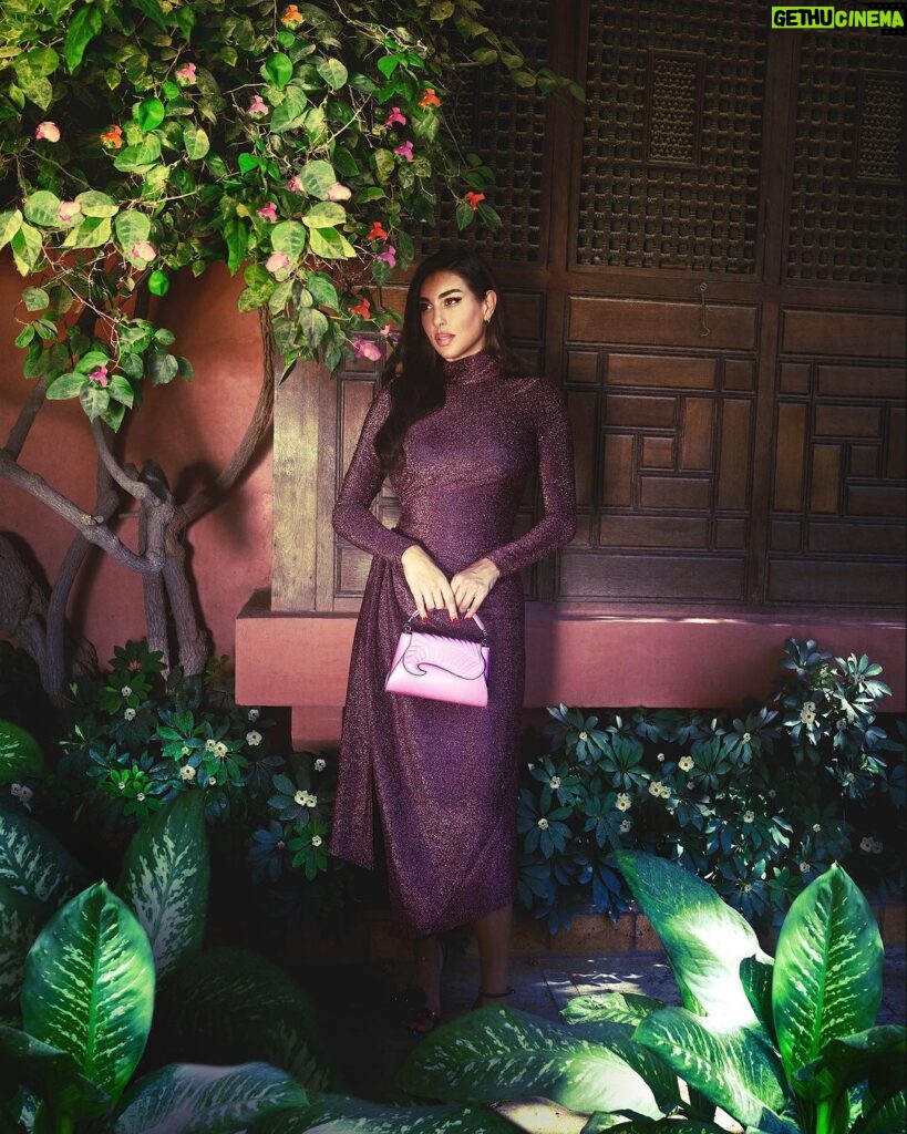 Yasmin Sabri Instagram - Step into the enchanting world of 'The Jasmine Capsule' – a captivating collaboration between @Okhtein and the contemporary Egyptian icon, @Yasmine_sabri. Introducing the Mini Yasmine bag in Baby Pink that steals the spotlight in the SS24 Garden collection, echoing the serenity of Arab gardens. Each bag, a collectible art piece, beautifully merges tradition and contemporary elegance. Embrace the timeless essence and universal appeal of the Arab garden with this exquisite creation. Now available at our Mall of Emirates store & online #Okhtein #YasminesSabri #OkhteinxYasmine #ArabGardens