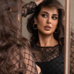 Yasmin Sabri Instagram - 💕 🖤 💕 @calalenses D A T E Makeup @nora1352 📸 @_sarathagafi