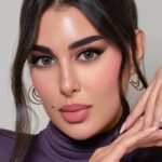 Yasmin Sabri Instagram - Beautiful Color * D R A M A * From @calalenses 💕 —— Makeup @nora1352 Hair @ahmed__mounir