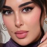 Yasmin Sabri Instagram - Beautiful Color * D R A M A * From @calalenses 💕 —— Makeup @nora1352 Hair @ahmed__mounir