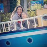 Yasmina Filali Instagram - ENJOY YOUR LIFE,ITS LATER THEN YOU THINK #twins #godmother #Carla #ruby #micky #friends @heideparkresort #friendship #Baby #3/4 #love